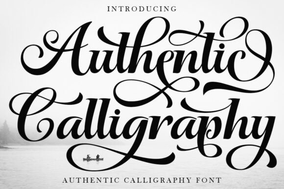 Authentic Calligraphy: The Art of Elegant Penmanship