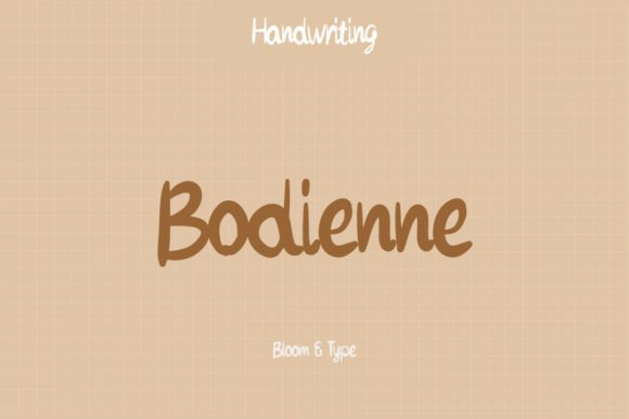 Bodienne: A Modern Handwritten Font for Authentic Design