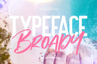 Broady Duo: The Fresh Font for Friendly Design