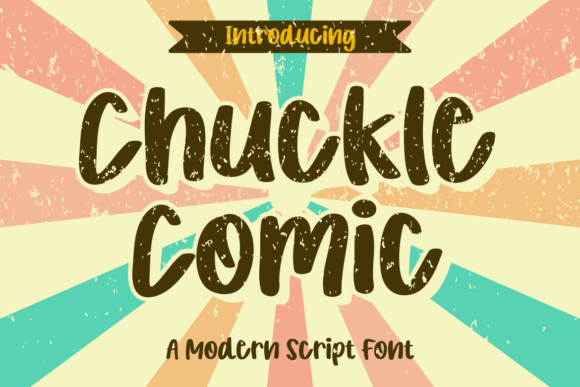 Chuckle Comic: Vintage Charm Meets Modern Design