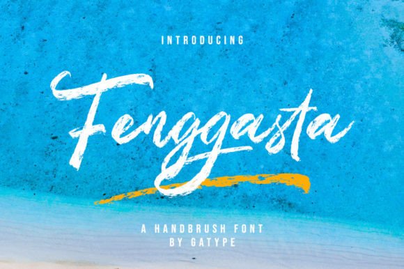 Fenggasta: The Handwritten Font That Feels Like a Conversation