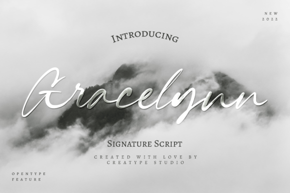 Gracelynn: The Flowing Typeface for Modern Designers