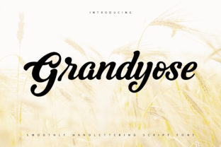 Grandiose: A Handwritten Font for Unforgettable Branding