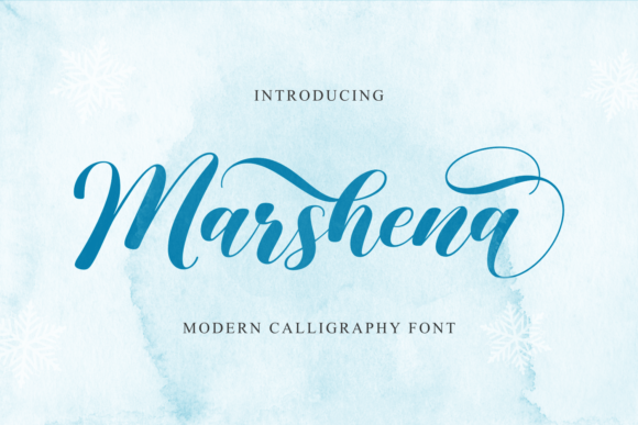 Marshena: The Sweet and Elegant Handwritten Font for Creative Projects