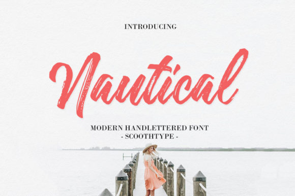 Nautical: A Handwritten Font That Feels Like a Gentle Sea Breeze