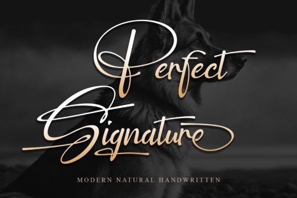 Perfect Signature: The Art of the Authentic Handwritten Font