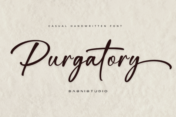 Purgatory Font: Crafting Authentic Handwritten Charm