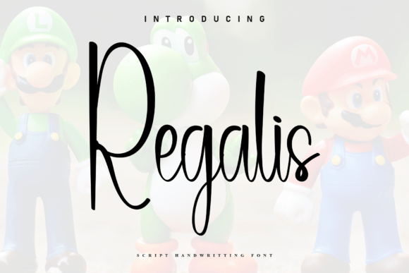 Regalis: The Handwritten Font with a Heartfelt Touch