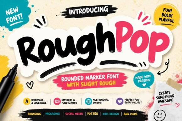 Rough Pop Marker: Your Secret Weapon for Authentic Design