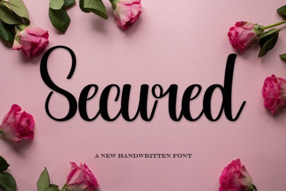 Secured: The Handwritten Font for an Elegant Touch